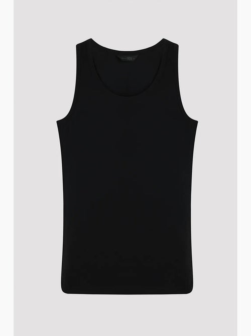 Camiseta interior masculina com alças largas, pack de 2 penti - Kiabi Camiseta interior masculina com alças largas, pack de 2 penti - Kiabi