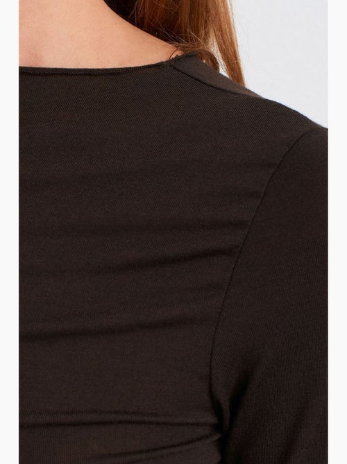 Camiseta jersey manga comprida justa dilvin - Kiabi