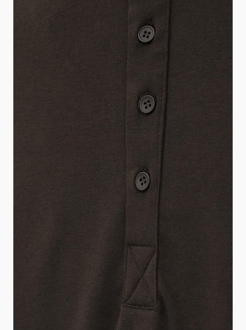 Camiseta masculina de manga curta giesto Verde cáqui - Kiabi