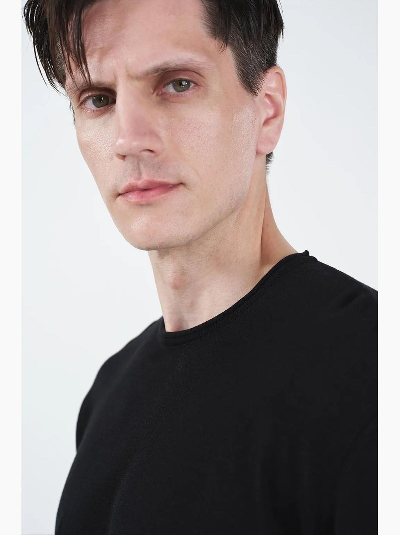 Camiseta masculina giesto Preto - Kiabi
