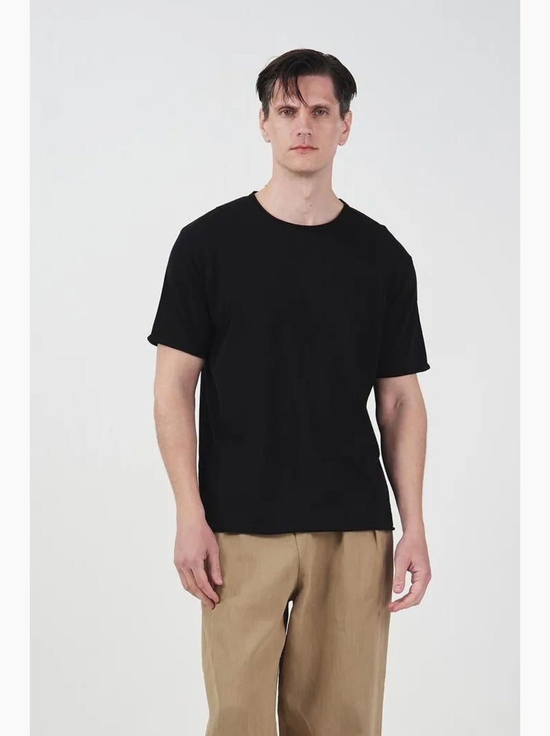 Camiseta masculina giesto Preto - Kiabi