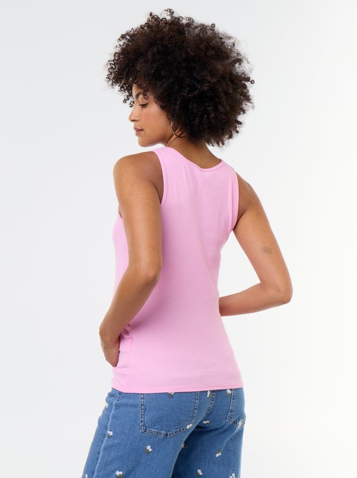 Camisete de gravidez com cavas americanas - Kiabi Camisete de gravidez com cavas americanas - Kiabi