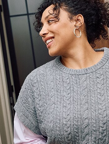 Camisola 2-em-1 com camisa