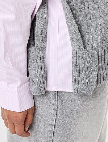 Camisola 2-em-1 com camisa