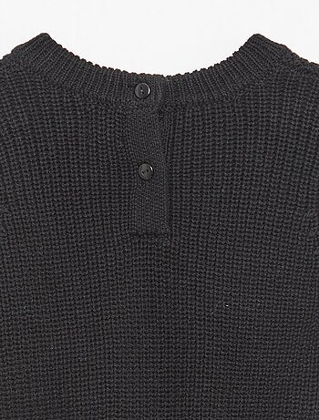 Camisola 2 em 1 em tricô e gaze dupla de algodão