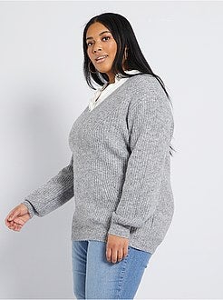 Camisola ajurada - Kiabi