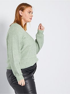 Camisola ajurada - Kiabi