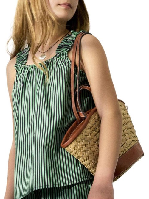 Camisola Alças Verde Menina Name It Laura - Kiabi