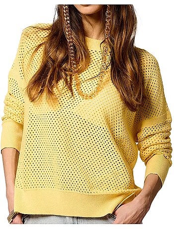 Camisola Amarela Kaporal Leore para Mulher