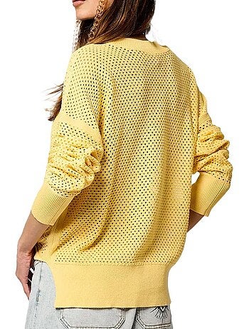 Camisola Amarela Kaporal Leore para Mulher
