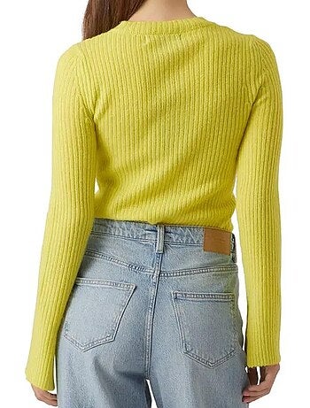 Camisola Amarela Vero Moda Britany para Mulher