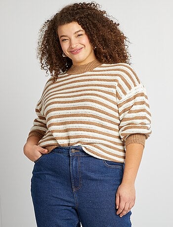 Camisola às riscas