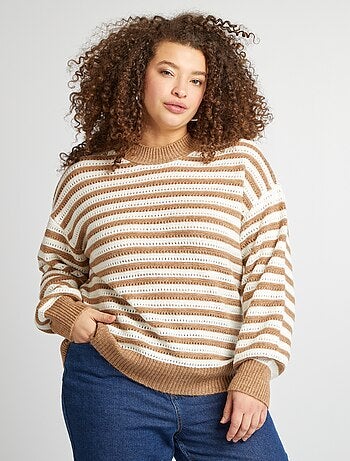 Camisola às riscas