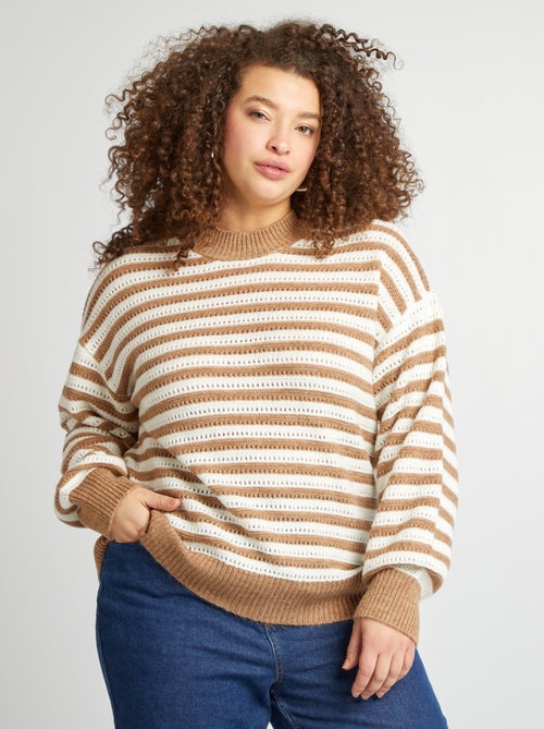 Camisola às riscas - Kiabi