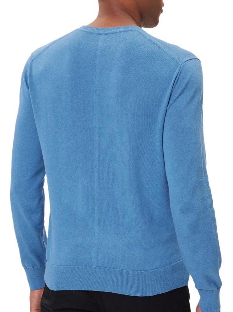 Camisola Azul Calvin Klein Jeans Supima para Homem Azul - Kiabi