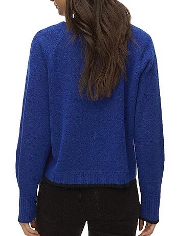 Camisola Preta de Mulher Vero Moda Maquarius Raglan