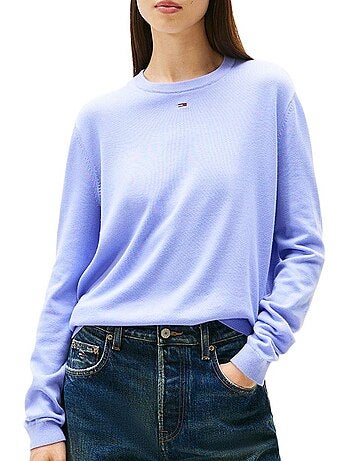 Camisola Azul Essencial Tommy Hilfiger para Mulher DW0DW20159