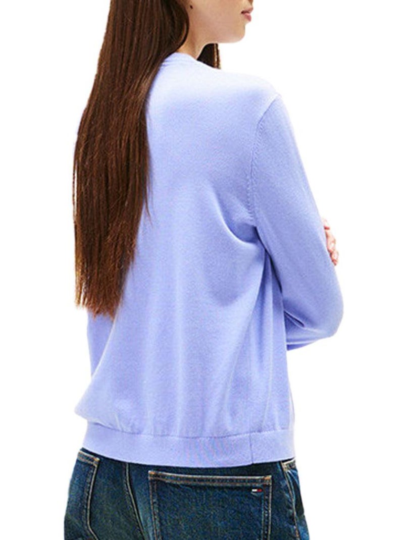 Camisola Azul Essencial Tommy Hilfiger para Mulher DW0DW20159 Azul - Kiabi
