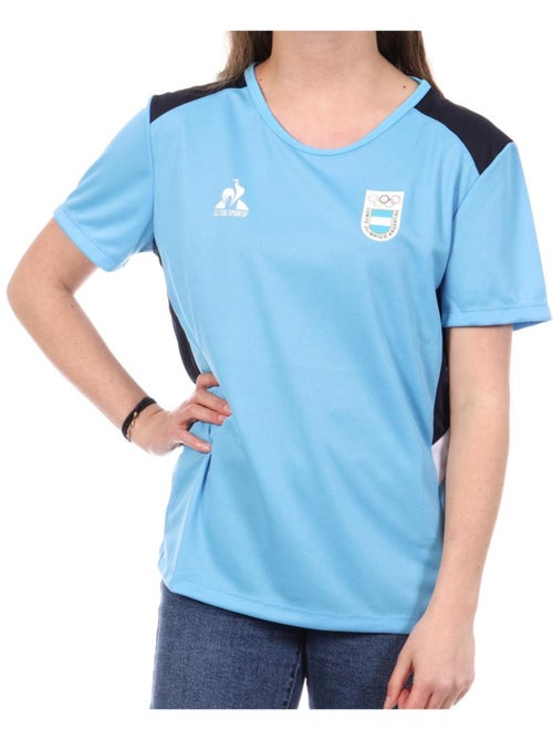 Camisola azul feminina le coq sportif argentina paris 2024 - Kiabi
