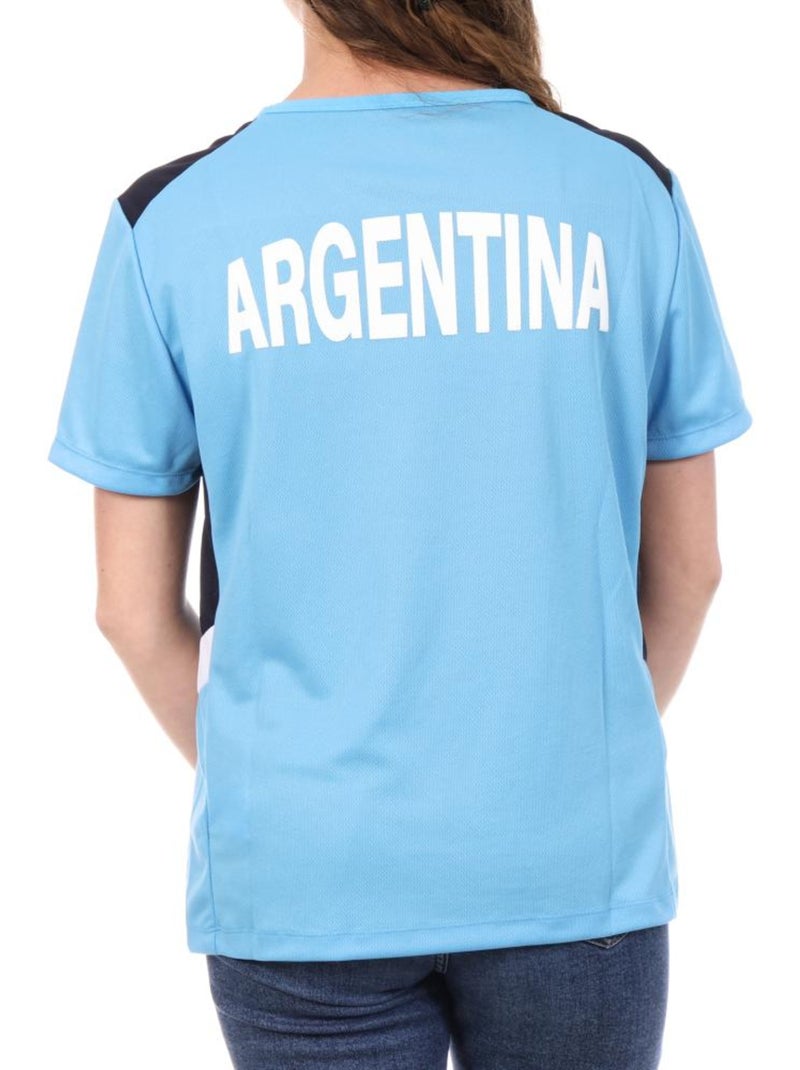 Camisola Azul Feminina Le Coq Sportif Argentina Paris 2024 Azul - Kiabi