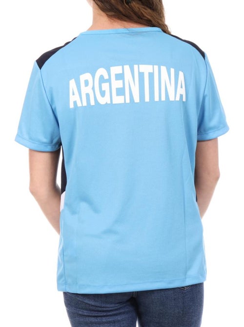 Camisola azul feminina le coq sportif argentina paris 2024 - Kiabi