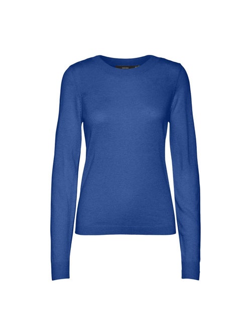 Camisola azul sedosa vero moda para mulher - Kiabi Camisola azul sedosa vero moda para mulher - Kiabi