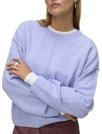 Camisola azul vero moda besti para mulher