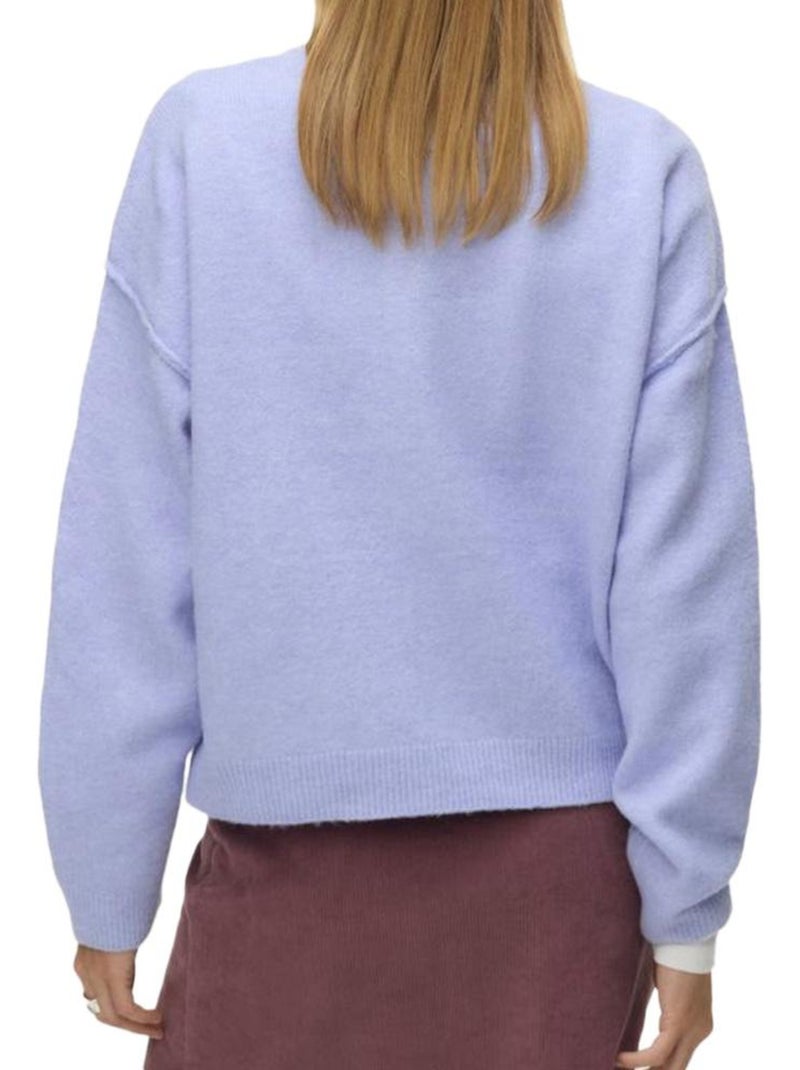 Camisola Azul Vero Moda Besti para Mulher Azul - Kiabi