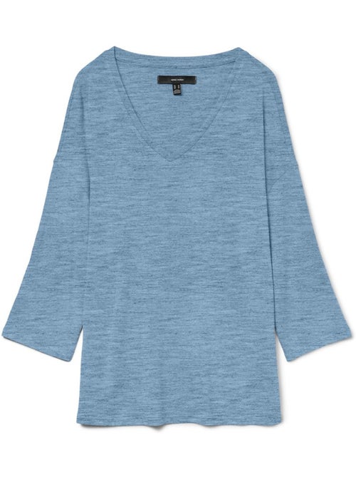 Camisola Azul Vero Moda Briannas para Mulher - Kiabi Camisola Azul Vero Moda Briannas para Mulher - Kiabi