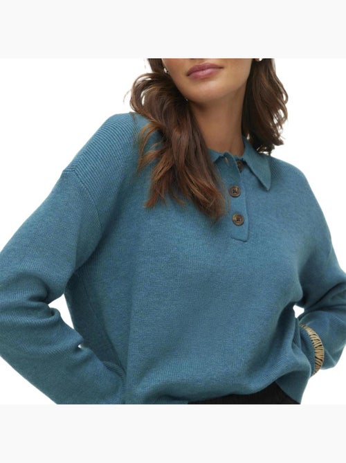 Camisola Azul Vero Moda Exciting para Mulher - Kiabi