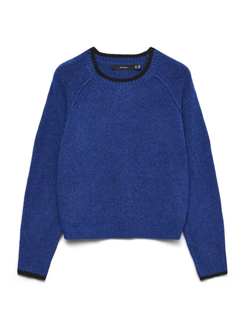Camisola Azul Vero Moda Maquarius Raglan para Mulher - Kiabi