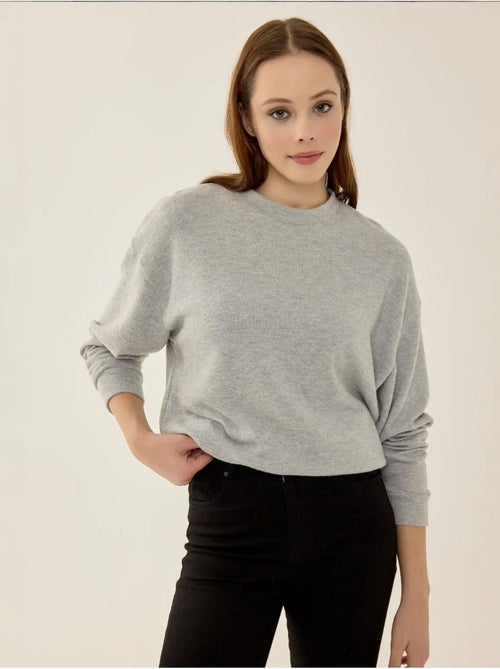 Camisola básica com caimento relaxado - Kiabi Camisola básica com caimento relaxado - Kiabi