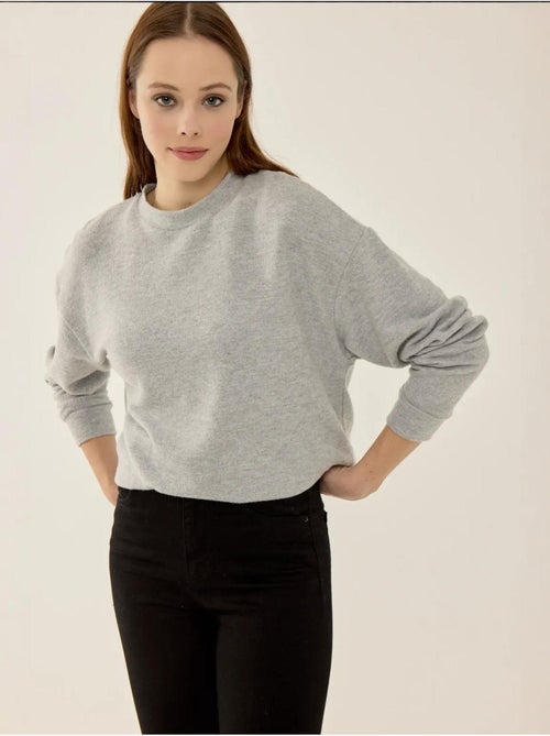 Camisola básica com caimento relaxado - Kiabi Camisola básica com caimento relaxado - Kiabi