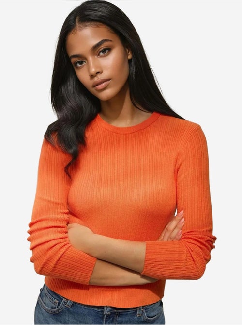 Camisola básica hiccup - Kiabi Camisola básica hiccup - Kiabi