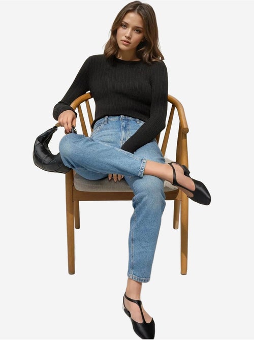 Camisola básica hiccup - Kiabi Camisola básica hiccup - Kiabi