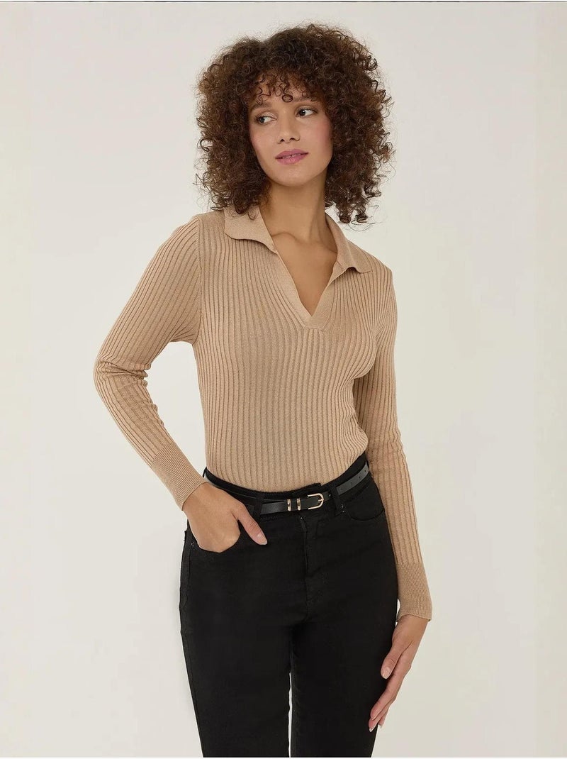 Camisola básico hiccup Castanho - Kiabi