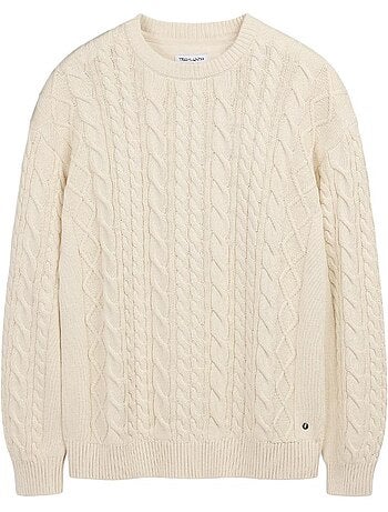 Camisola bege de homem teddy smith paron