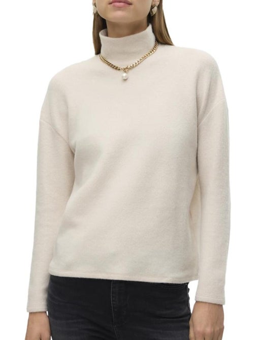 Camisola Bege Leve Vero Moda para Mulher - Kiabi