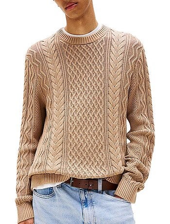 Camisola Branca Tommy Hilfiger para Homem DM0DM22101