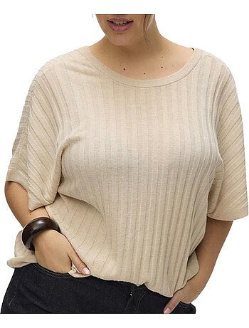 Camisola bege vero moda barbados para mulher