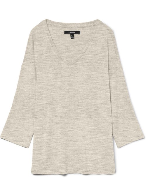 Camisola Bege Vero Moda Briannas para Mulher - Kiabi Camisola Bege Vero Moda Briannas para Mulher - Kiabi