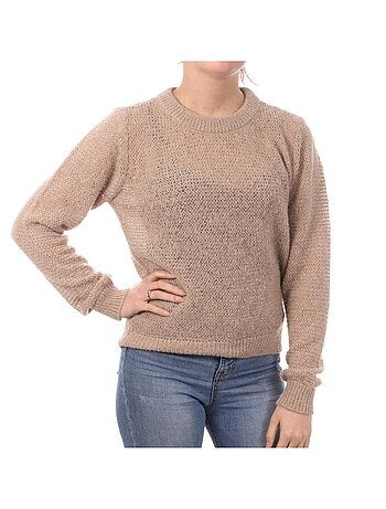 Camisola Bege Vero Moda Cashmere para Mulher