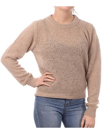 Camisola Bege Vero Moda Cashmere para Mulher