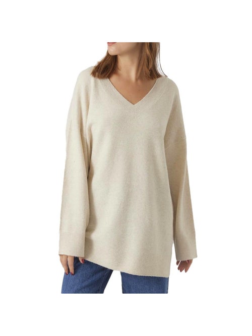 Camisola bege vero moda doffy para mulher 10290710 - Kiabi