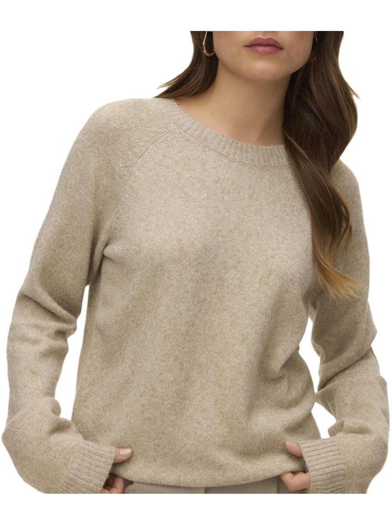 Camisola Bege Vero Moda Doffyshine para Mulher Bege - Kiabi