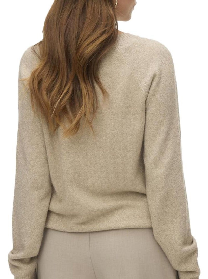 Camisola Bege Vero Moda Doffyshine para Mulher Bege - Kiabi