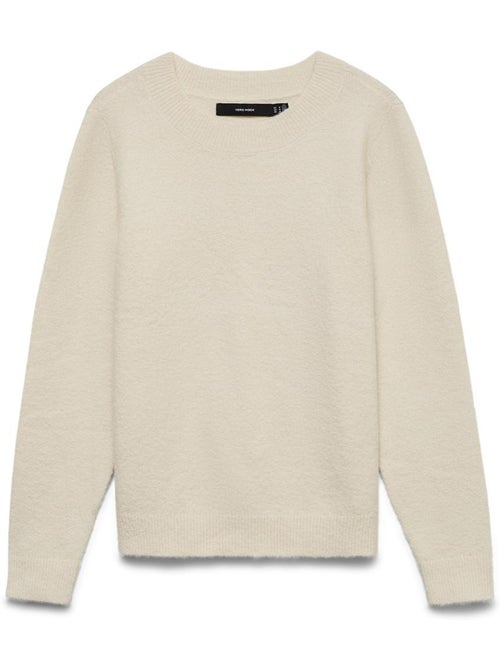 Camisola Bege Vero Moda Emily para Mulher - Kiabi Camisola Bege Vero Moda Emily para Mulher - Kiabi