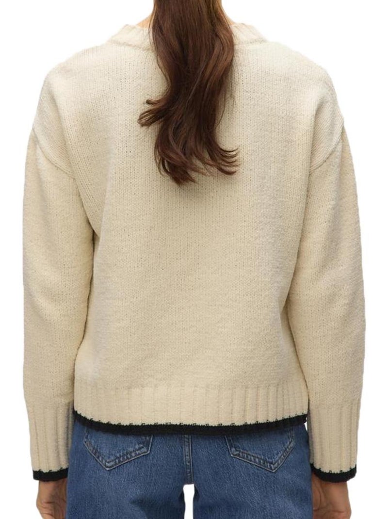 Camisola Bege Vero Moda Hadow para Mulher Bege - Kiabi