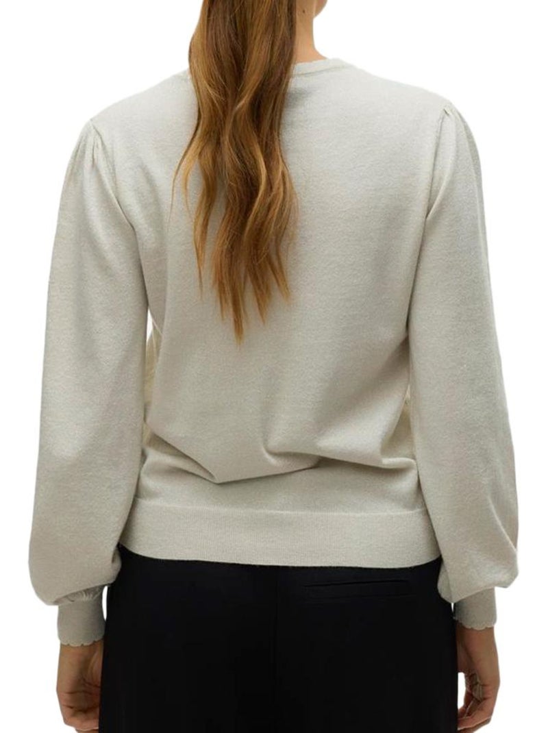 Camisola Bege Vero Moda Happyshine 10 para Mulher Bege - Kiabi
