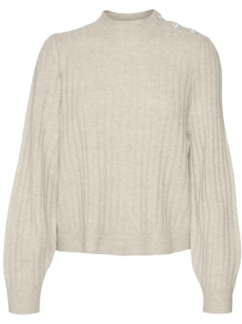 Camisola Bege Vero Moda Melya para Mulher - Kiabi